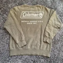 Coleman トレーナー オリーブ色