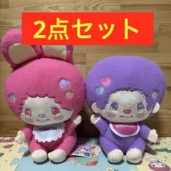モンチッチ×マイメロディ・クロミ モンチッチ×チムたんBIGぬいぐるみセット