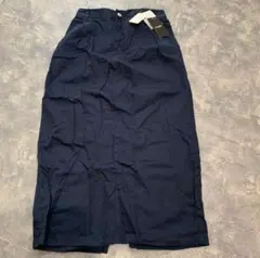 W CLOSET ネイビー ロングスカート 新品タグ付きのサムネイル