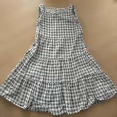 ノースリーブワンピース サイズ110 チェック柄