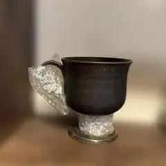 フランス アンティーク ティー ストレーナー 真鍮 茶漉し 100年 レア