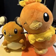 【ポケットモンスター】　アチャモ　デデンネ　ぬいぐるみ2個セット