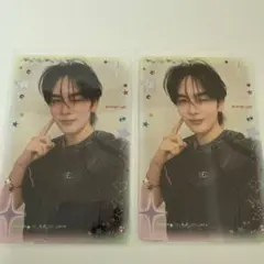 perthsanta トレカ　×5 大阪　ポップアップ　GMMTV GMMTV POPUP OSAKA Perth Santa トレカ 2枚セット - メルカリ