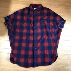 カッシー様専用ZARA半袖シャツ メンズ チェックシャツ