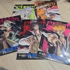 BLEACH 一番くじ クリアポスター 5種セット（発送方法ネコポス）