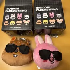 スキズRANDOM FACE KEYRING トゥエッキ＆ハンクォッカ