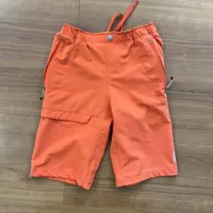FieldCore オレンジ ハーフパンツ 150cm
