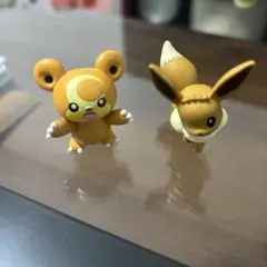 ポケモンフィギュア　イーブイ　ヒメグマ　ガチャガチャ