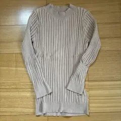 snidel スナイデル　リブニットトップス