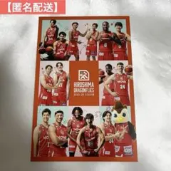 【匿名配送】 広島ドラゴンフライズ ビンゴ カード