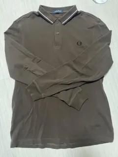 FRED PERRY フレッドペリー ポロシャツ ダークブラウン 半袖 - メルカリ