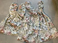 NEXT 花柄ノースリーブワンピース 2点セット110cmと150cm