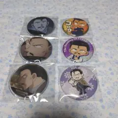 名探偵コナン 毛利小五郎缶バッジセット