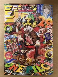週刊少年ジャンプ 33号 付録 ワンピースカード モンキー・D・ルフィ