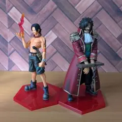 ワンピース DXフィギュア～Dの称号～II 2種セット　エース　ゴールDロジャー