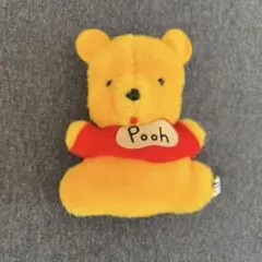 平成レトロ プーさん ぬいぐるみバッジ ディズニー