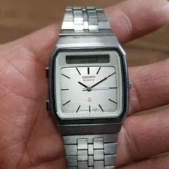 SEIKO H357-500Aクォーツ 腕時計 ステンレス