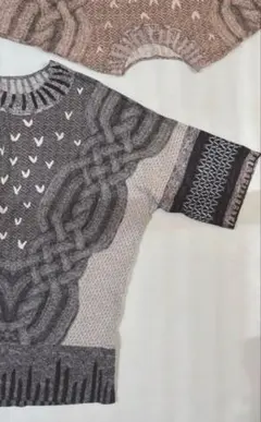 HIROKOBIS 春夏向け　一枚できまる！騙し絵プリントトップス　気軽　被り