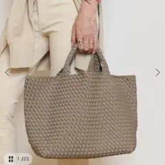 新品☆NAGHEDIナゲディMedium Tote Cashmereカシミヤ - メルカリ