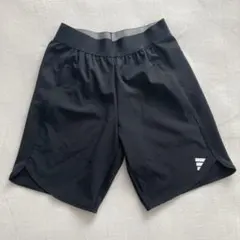 [アディダス] ショートパンツ キッズ エアロレディ 150 ブラック