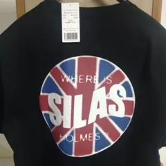 新品　SILAS UNION JACK LOGO S/S TEE ブラック Mのサムネイル