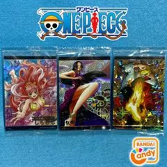 ワンピース ウエハース カード ハンコック サンジ しらほし 未開封　まとめ売り