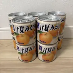 【10缶】フルミツ 甘夏みかん（身割れ） 缶詰 国産 2027.9.18のサムネイル
