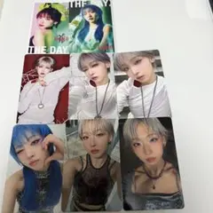 HANA JISOO ジス トレカ セット rose blue jeans