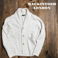 MACKINTOSH LONDON ウールカシミア ショールカラーカーディガンのサムネイル
