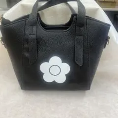 マリークワント ハンドバッグ ショルダー付バッグ ブラック