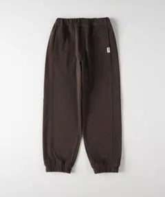 ライトオン MPS 裏起毛ジョガーパンツ ブラウン 130