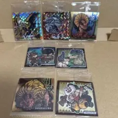 ②にふぉるめーしょん モンスターハンター シールウエハースのシール7枚セット