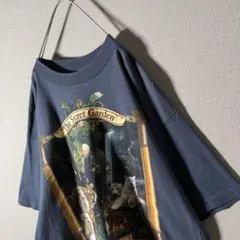 USA製★Siegfried&Roy アニマルTシャツ サファリ 紺 希少XL