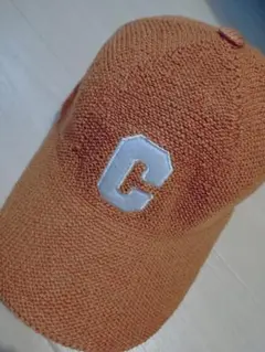 キャップ ロゴ入り レーヨン素材