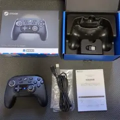 HORI ワイヤレスホリパッド for Steam ミッドナイトブラック