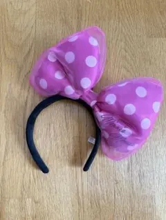 ディズニーランド ミニーちゃん カチューシャ