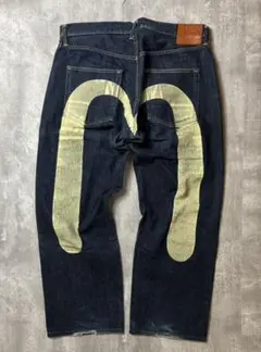 EVISU No.2 2001 38×35 白大黒 ビックカモメ ビックサイズ - メルカリ