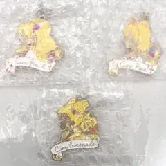 一番くじ プリキュア F賞 シルエットメタルチャーム 3点セット