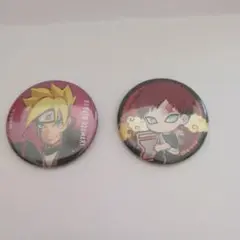 我愛羅とウズマキのピンバッジセット