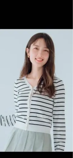 MISCH MASCH Vネックレスカーディガンのサムネイル