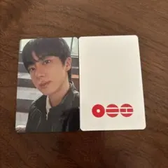 ARIRANGユニバ特典　フォトカードJINくん