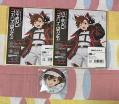 SideM DMMスクラッチ 景品 橘志狼 アクスタ 色紙 缶バッジ - メルカリ