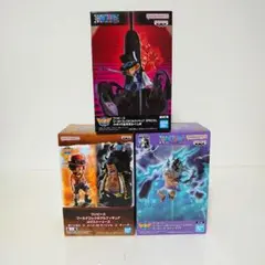 ワンピース ワールドコレクタブルフィギュア サボVS五老星＆イム様他