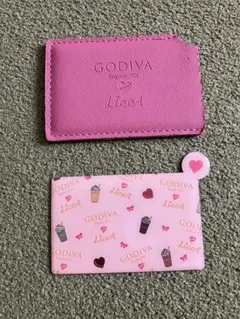 リカちゃんグッズ 小銭入れ 小物入れ Licca ケース ピンク GODIVA X Liccaピンク カードケース入りミラー リカちゃん - メルカリ