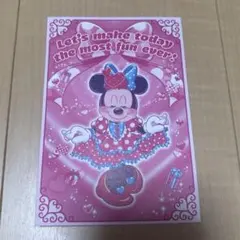 【期間限定値下げ！】ミニー ポストカード ディズニーランド クリスタルパレス1枚