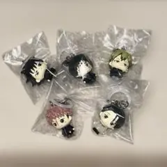 呪術廻戦　死滅回遊　めじるしアクセサリー　5種　セミコンプリート