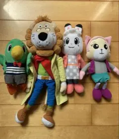 しまじろう　ぬいぐるみ4体セットのサムネイル