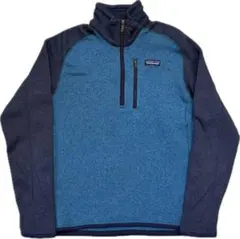 patagonia フリースジャケット Sサイズ 青