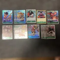 ワンピースカードゲーム 緑ミホークデッキ パーツ まとめ売り - メルカリ