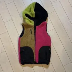 X-girl 120cmフード付きベスト